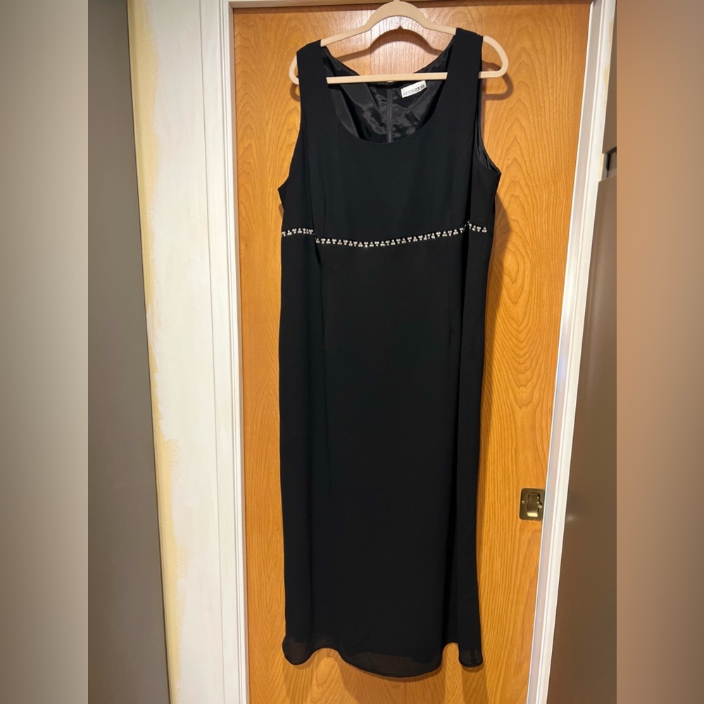 Evening Dress/Rhinestone Under Bodice Bolero Jacket 24